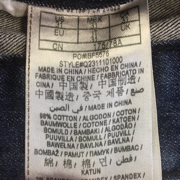 GUESS STRAIGHT LEG SIZE 31 - Picture 4 of 5